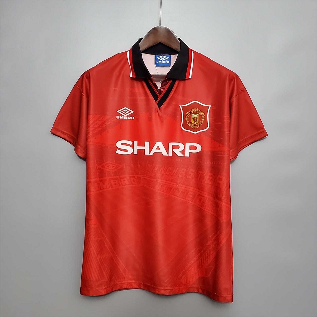 AAA Quality Manchester Utd 94/96 Home Soccer Jersey
